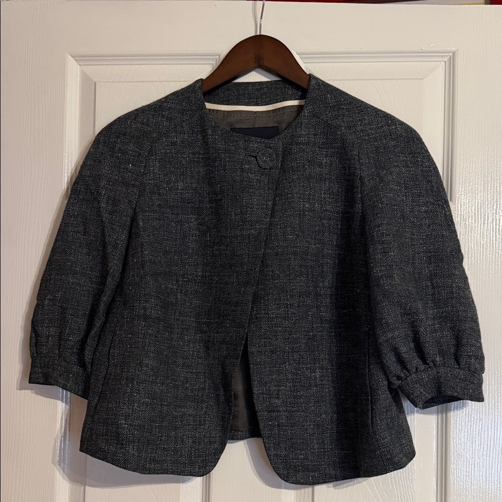 Banana Republic Charcoal Gray Blazer